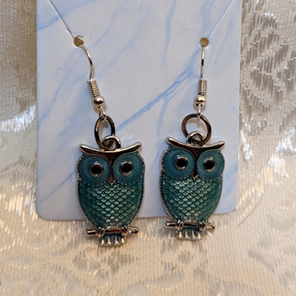Owl earrings